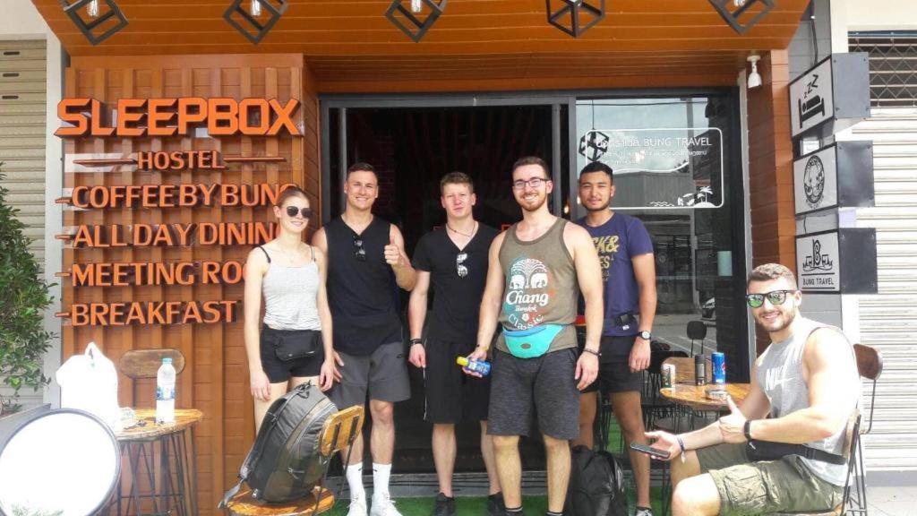 Sleepbox Hostel Suratthani Surat Thani Esterno foto