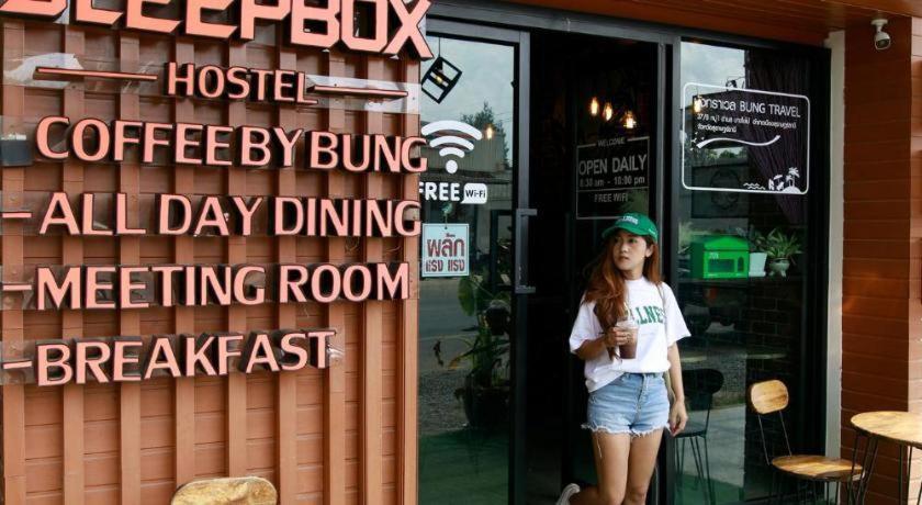 Sleepbox Hostel Suratthani Surat Thani Esterno foto
